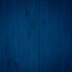 Wood texture, blue Natural Dark Wooden Background.