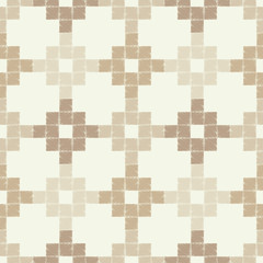 Seamless abstract geometric pattern. The pattern of pixels. Mosaic texture. Brushwork. Hand hatching. Scribble texture. Textile rapport.