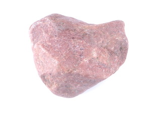 stone on white background