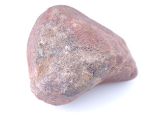 stone on white background
