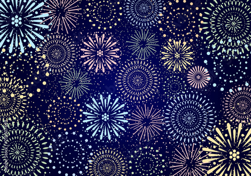 花火 背景 Wall Mural Wallpaper Murals Wallsheaven Kid A