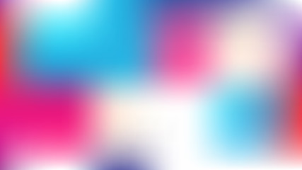 Unfocused Mesh Vector Background Hologram Neon Bright Teal. Dreamy Pink, Purple, Turquoise Glamour Female Girlie Background. Funky Rainbow Fairytale Iridescent Pearlescent Holographic Neon Wallpaper