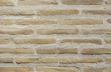 brick wall texture, the bricks are thin and long
