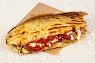 Delicious greek pita