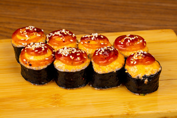 Delicious fried rolls