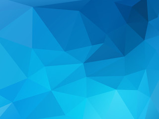 blue mosaic triangle background