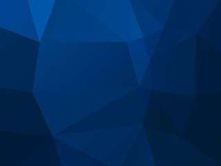 dark blue mosaic triangle background