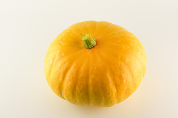 huge yellow pumpkin