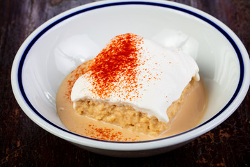 Sweet milk cake