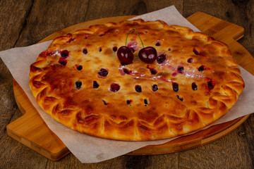 Homemade Ossetian pie
