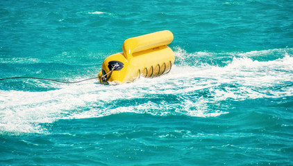 Sea atrraction banana  in the Red sea
