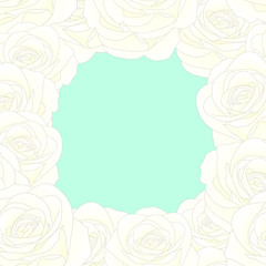 White Rose Border2