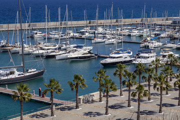 Fototapeta na wymiar Modern Marina - Karpasia Peninsula - Turkish Cyprus