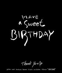 Obraz premium 인사말 / 손으로 쓴 글씨체