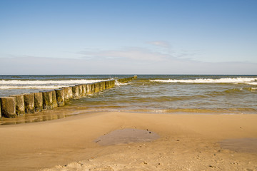 groins in the Baltic Sea