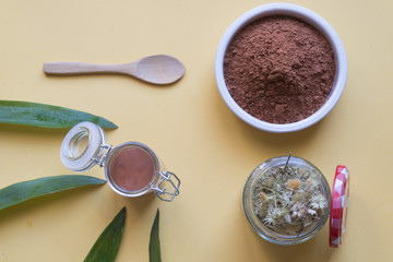 Eco friendly cosmetic Red clay