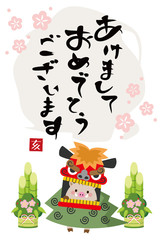 2019年　亥　年賀状