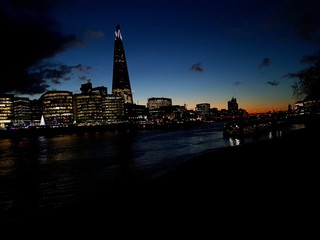 London Night Skyline 