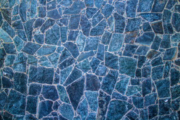 natural stone wall