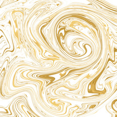 Fototapeta na wymiar Gold-white marble background
