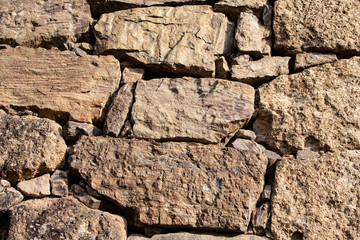 野面積みの石垣