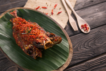 traditional indonesian dishes gembung fish