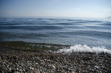 the sound of the surf at Lake Baikal