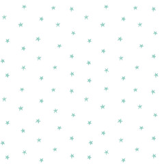 Cute star pattern. Hand drawn vector seamless abstract background. 