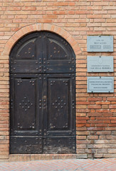 Birthplace of Giovanni Boccaccio, author of Decameron