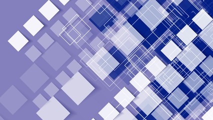 Abstract background of squares