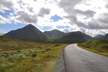 Paysage d’ecosse ile de skye