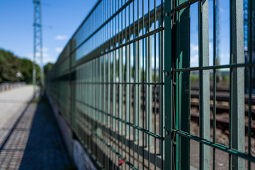 A fence in Hamburg