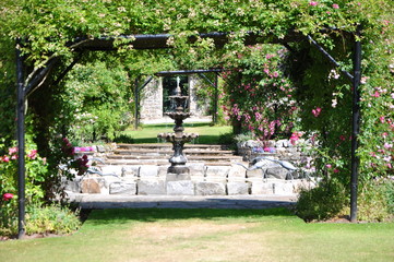 le jardins du château de ballindalloch ecosse