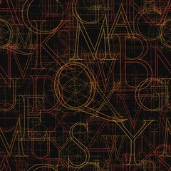 font seamless 02 color