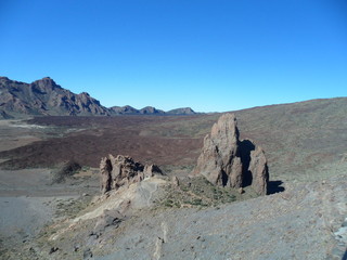 Blick auf den Teide und seine Umgebung