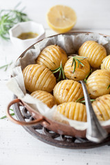 Lemony rosemary potatoes