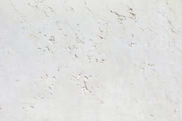 White stone texture background with cracks and signs, high detail