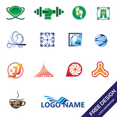 Modern & colorful logo design inspiration