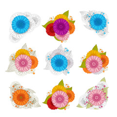 Summer background with Gerbera