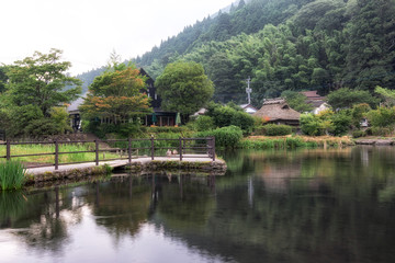 Fototapeta premium kinrin lake morning reflections