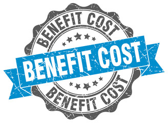 benefit cost stamp. sign. seal