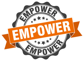 empower stamp. sign. seal
