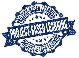 project-based learning stamp. sign. seal
