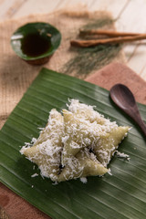 indonesian traditional culinary lupis