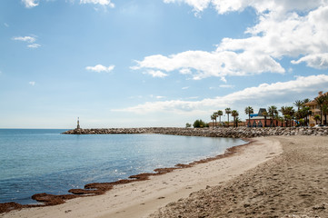Sotogrande, Andalusia beach scene