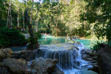 Kuang Si Waterfalls Laos