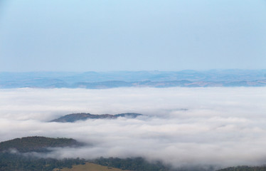 Mirante do Parque Estadual Serra do Rola Moça, Minas Gerais, Brasil