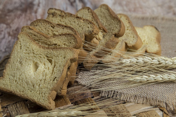 fresh bakery products - pancakes - breads - toast
