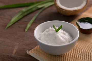 bubur sumsum. indonesian traditional culinary
