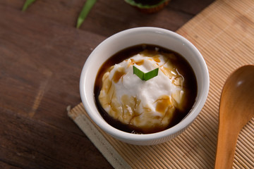 bubur sumsum. indonesian traditional culinary